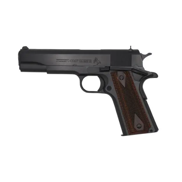 Colt Government 1911 45Acp 5" 7Rd Blued Rosewood