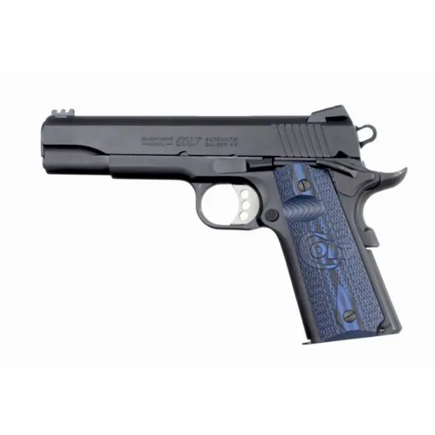 Colt Competition 45Acp 5" 8Rd Blued Blue G10 Grips