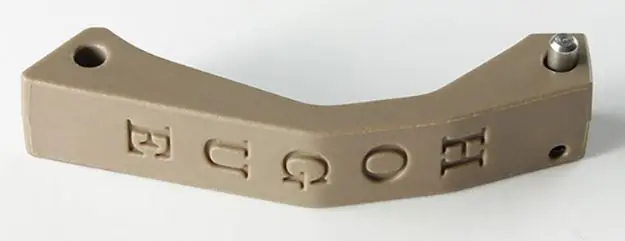 Ar-15 Contoured Trigger Guard Polymer Flat Dark Earth