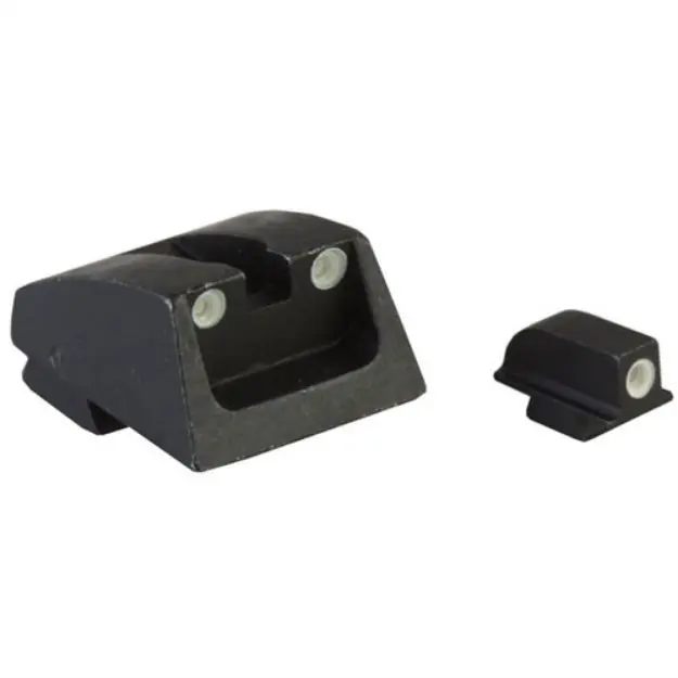 Tritium Fixed Night Sight (Pre 2007) Green Front 3 White Dot