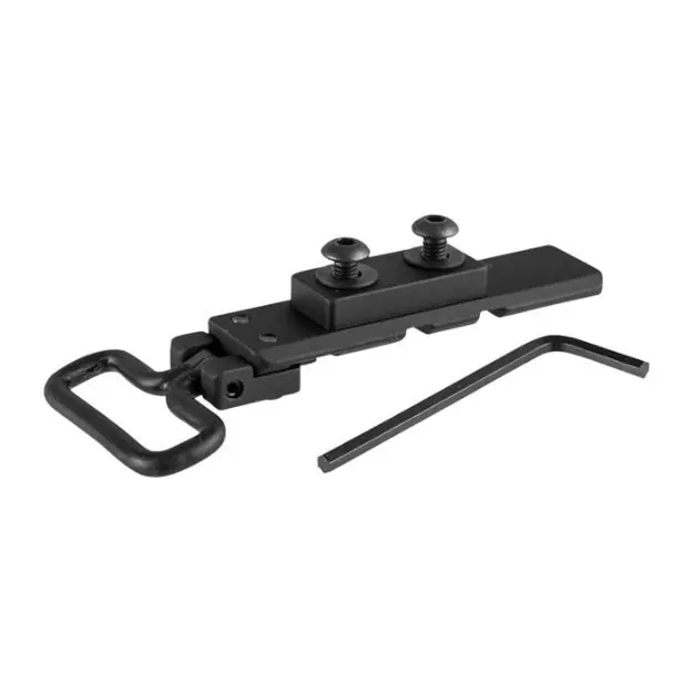 Picatinny Rail Bipod Adapter For M14/M1a Black