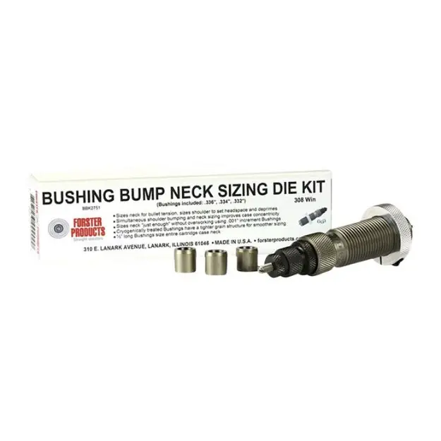 22 Nosler Bushing Bump Neck Die Kit