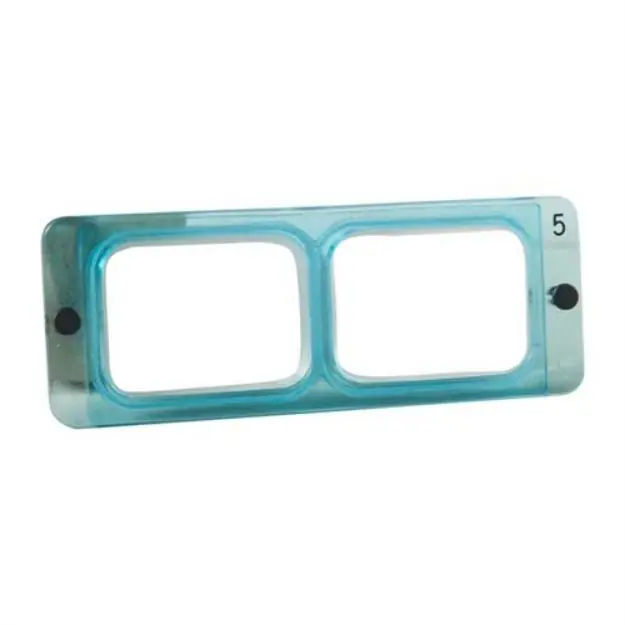 Optivisor No. 5 2.5X Magnification Extra Lens Plate