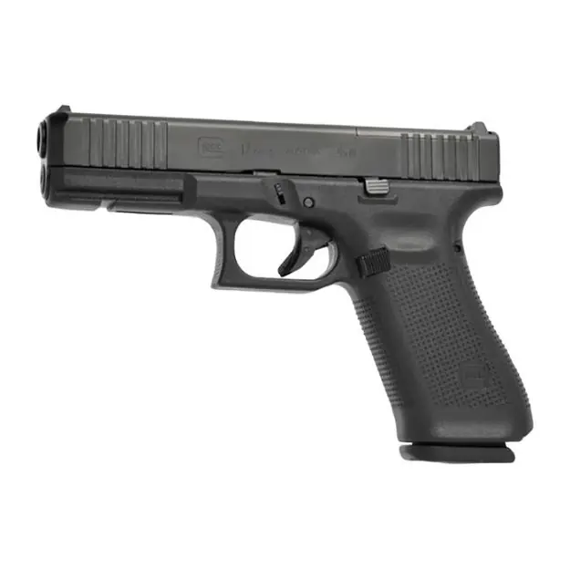 Glock 17 Gen 5 9Mm Luger Mos (3)17-Round Magazines Black