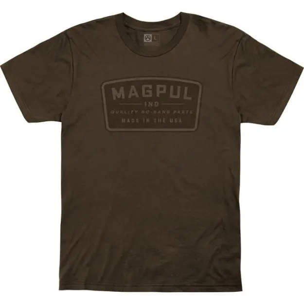 Go Bang Parts Cotton T-Shirt Large Brown