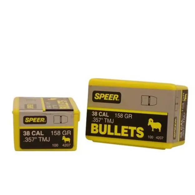 Speer Bullet 38Cal .357 158Gr Tmj