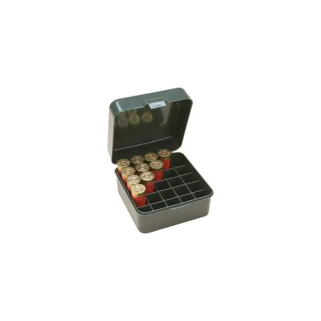 Mtm Ammo Box Shotshell To 3" 1216& 20Ga 25-Rounds F Grn