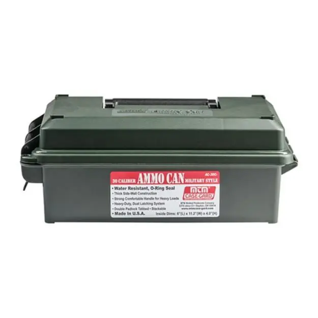Mtm Ammo Can 30 Caliber-Forest Green