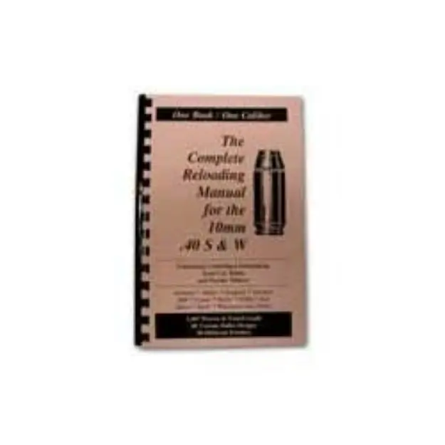 Loadbooks 10Mm/40 S&W Each