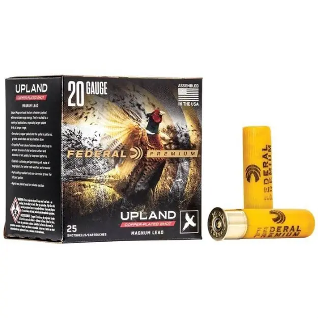 Upland Magnum 20 Gauge 3'' 1-1/4Oz #6 Shot 25/Box