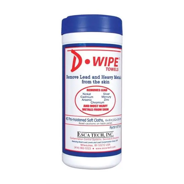 D-WIPE TOWELS 12-40 CT CANISTERS