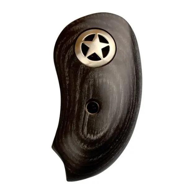 Bond Arms Extended Black Ash W/ Silver Star Grip