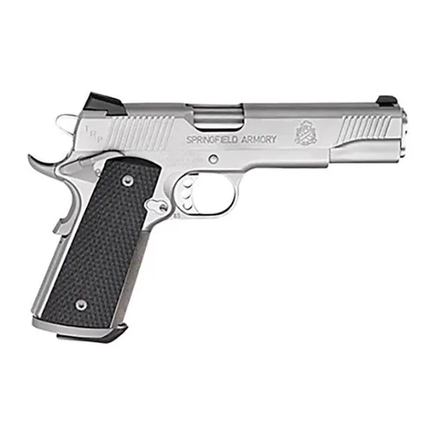 .45 Trp Service Model, Stainless, Fixed Combat Tritium Nigh