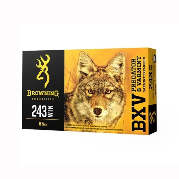 Browning Ammo Bxv - 22-250 50 Gr 3800 Fps 20Bx