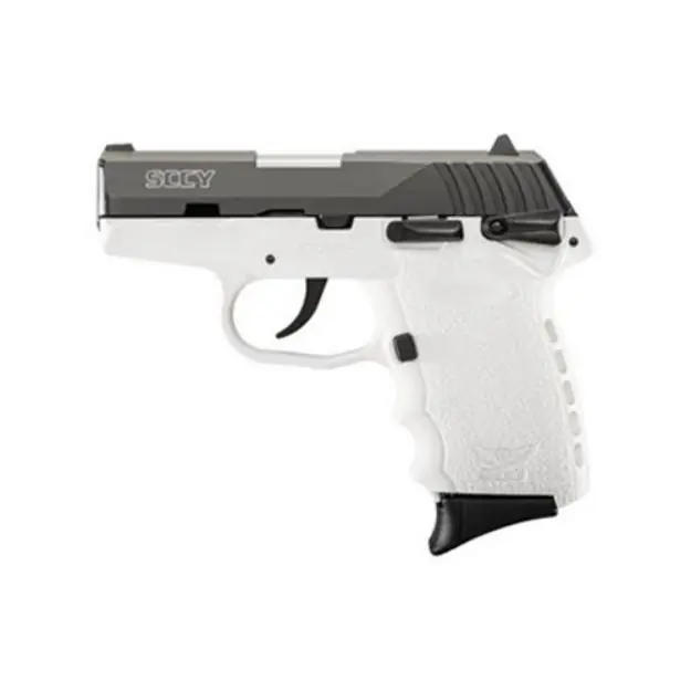 Sccy Cpx-1 Cbwt 9Mm Black/White (Double Sided Safety)