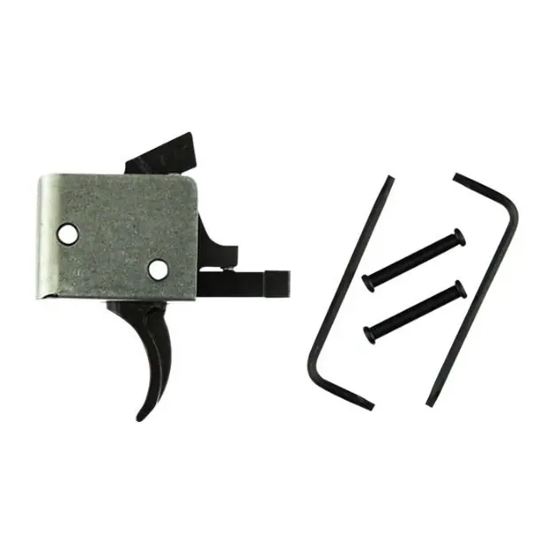 Cmc Ar15/Ar10 Lower Parts Kit With 3-3.5Lb Curved Trigger