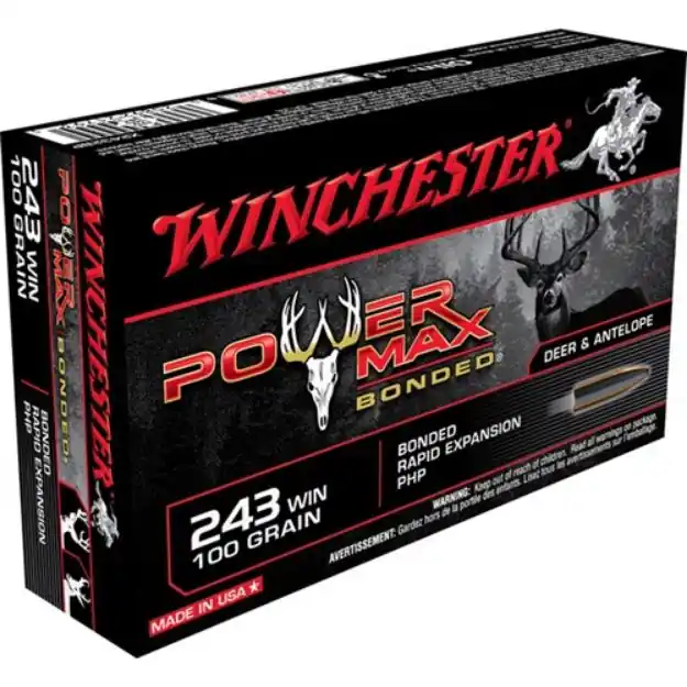 243 Winchester 100Gr Bonded 20/Box