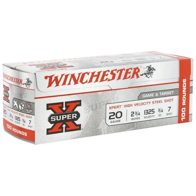 Xpert Game & Target 20 Gauge 2-3/4'' 3/4Oz #7 Shot 250/Case