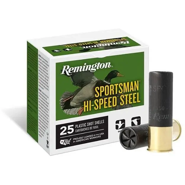 Sportsman Hi-Speed Steel 12 Gauge 3'' 1-1/4Oz #Bb Shot 25/Box