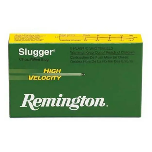 12 Gauge 2-3/4'' 7/8 Oz Rifled Slug 5/Box