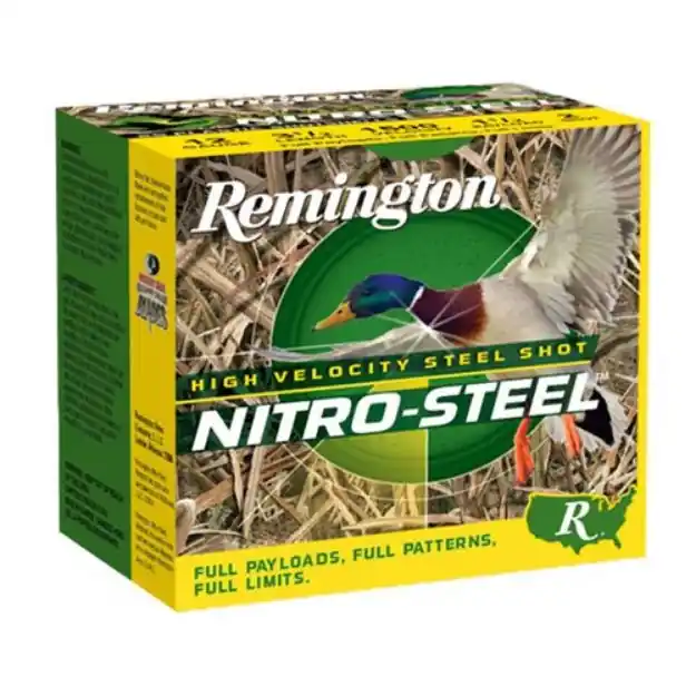12 Gauge 2-3/4'' 1-1/4 Oz #Bb Steel Shot 25/Box