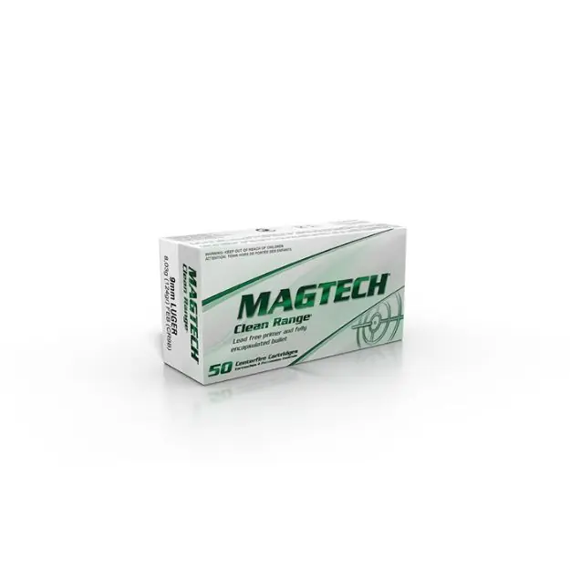 9Mm Luger 124Gr Fully Encapsulated Bullet 20/Box