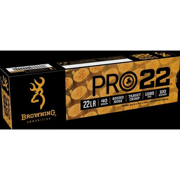 22 Long Rifle Lead Round Nose 100/Box