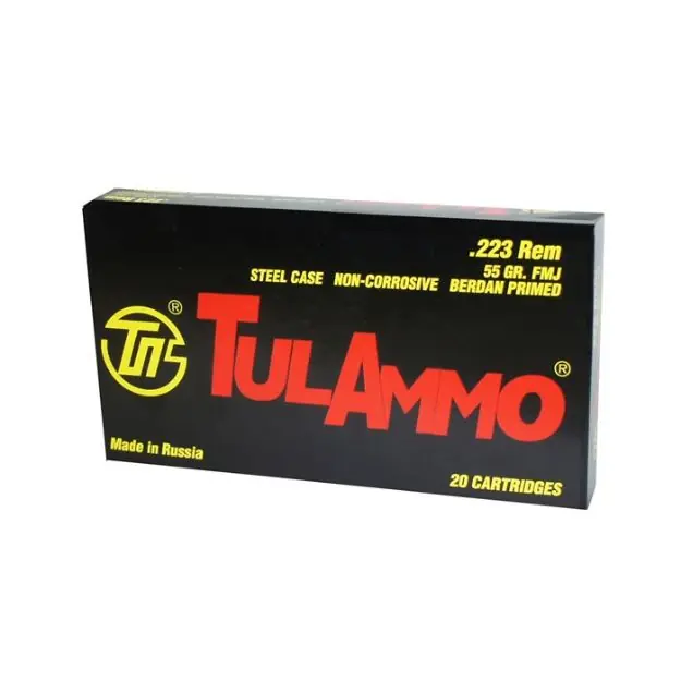 223 Remington 55Gr Full Metal Jacket 20/Box