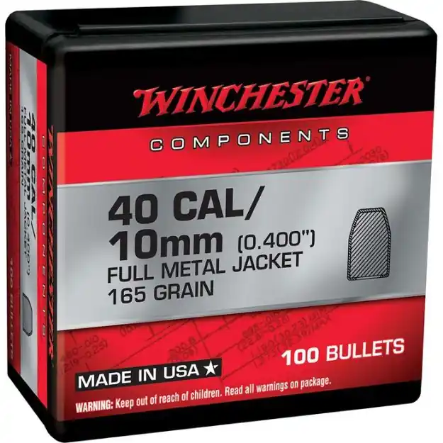 40 Caliber/10Mm (0.400'') 165Gr Truncated Cone 100/Box