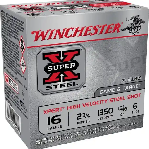 16 Gauge 2-3/4'' 15/16Oz #6 25/Box