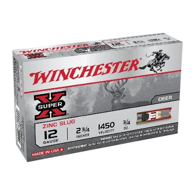12 Gauge 2-3/4'' 1Oz Foster Slug 5/Box