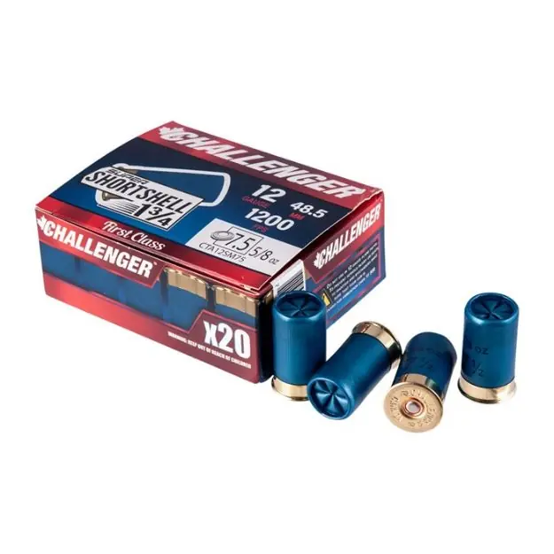 12 Gauge 1-3/4'' 3/4 Oz #7.5 Shot 20/Box