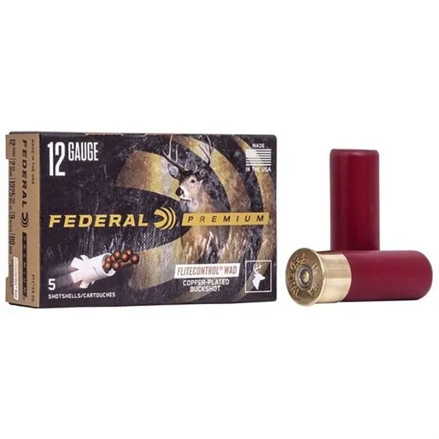 FED FLT CRTL 12GA 2.75" 00 BCK 5/250