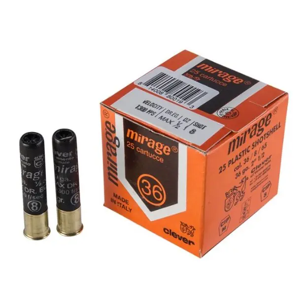 Mirage Super Target T1 410 Bore 2-1/2'' 1/2Oz #8 Shot 250/Cs