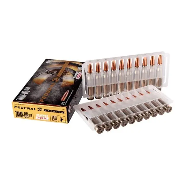 Premium 7Mm-08 Remington 140Gr Barnes Tsx Schp 20/Box