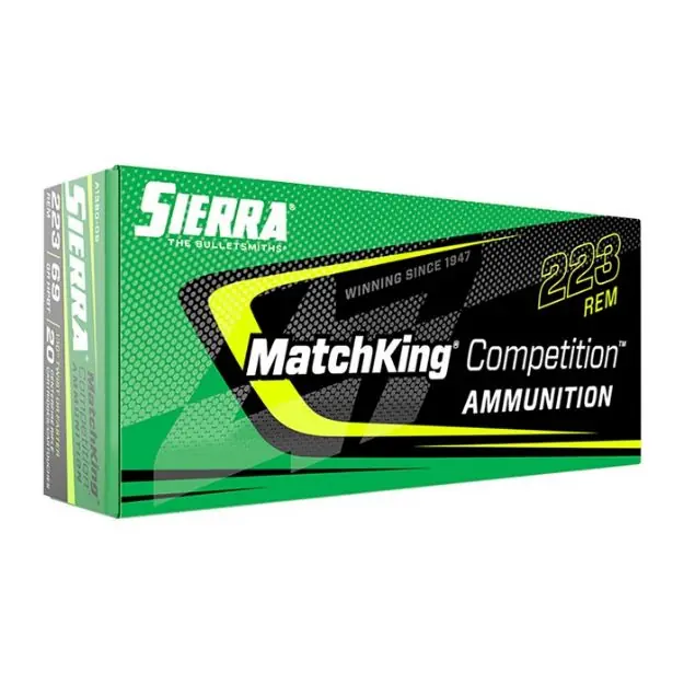 223 Remington 69Gr Matchking Competition 20/Box