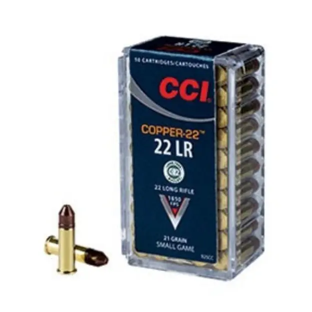 22 Long Rifle 21Gr Copper-22 Hp 50/Box