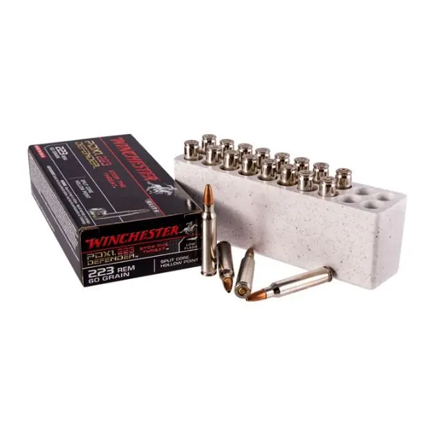 Defender 223 Remington 60Gr Jacketed Hollow Point 20/Box