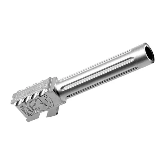One:1 Fluted Barrel For Glock 19 Gen 2-4 Stainless Steel