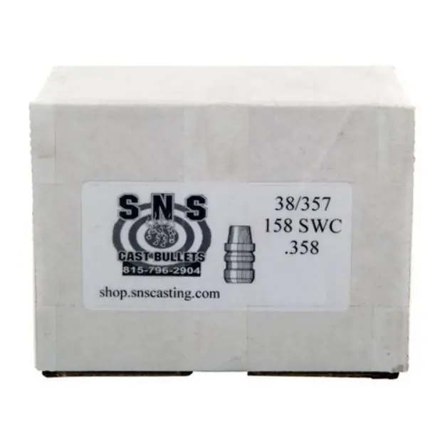 Cast 38 Caliber (.358'') 158Gr Semi-Wadcutter Lead 500/Box