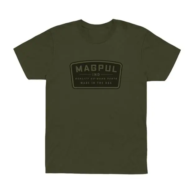 Go Bang Parts Cotton T-Shirt Olive Drab Md