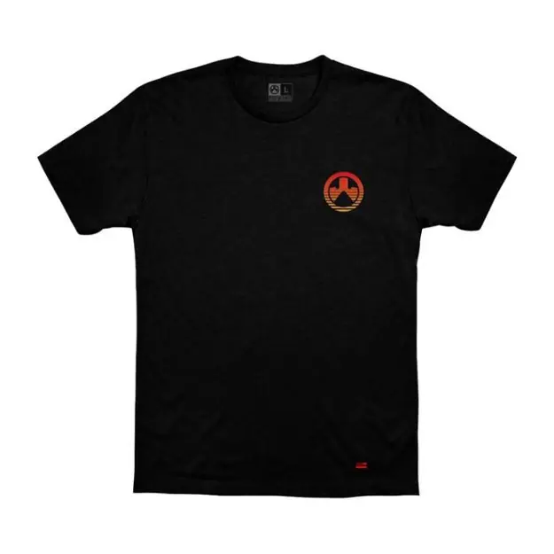 Sun's Out Cotton T-Shirt Large Black