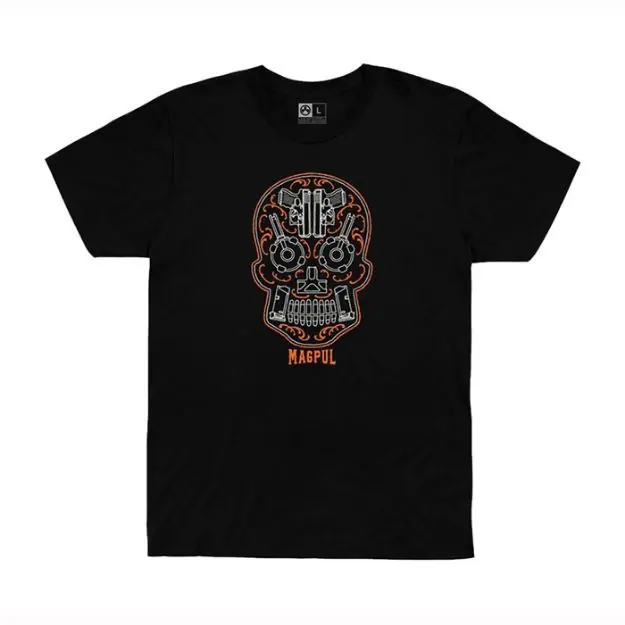 Sugar Skull Blend T-Shirt Sm Blk