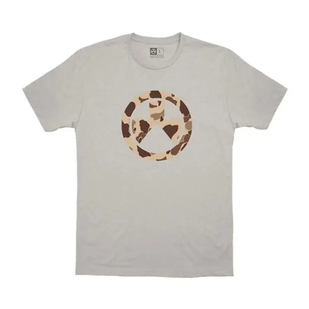 Raider Camo Icon T-Shirt Silver X-Large