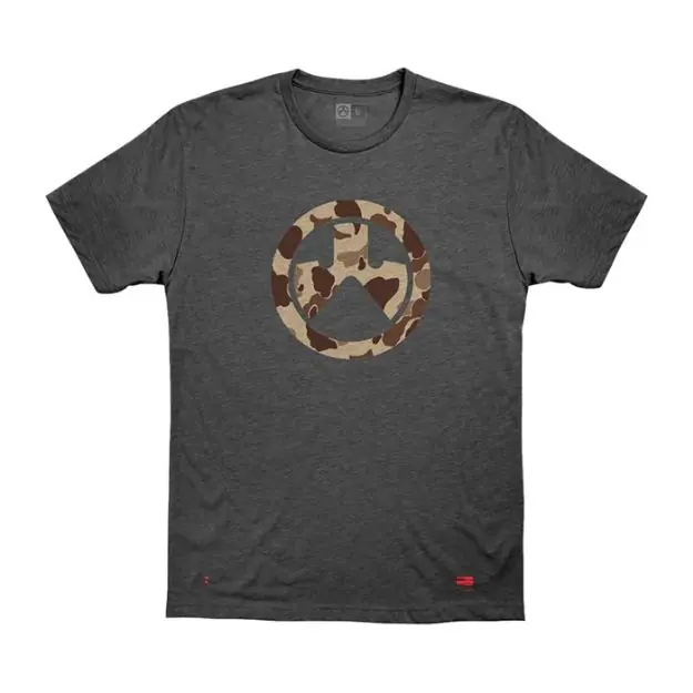 Raider Camo Icon T-Shirt Charcoal 2X-Large