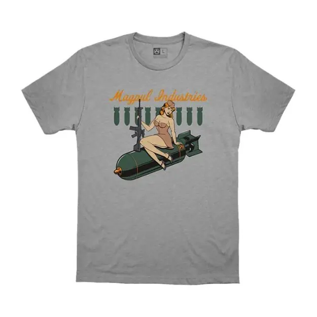 Bombshell Cotton T-Shirt Small Athletic Heather