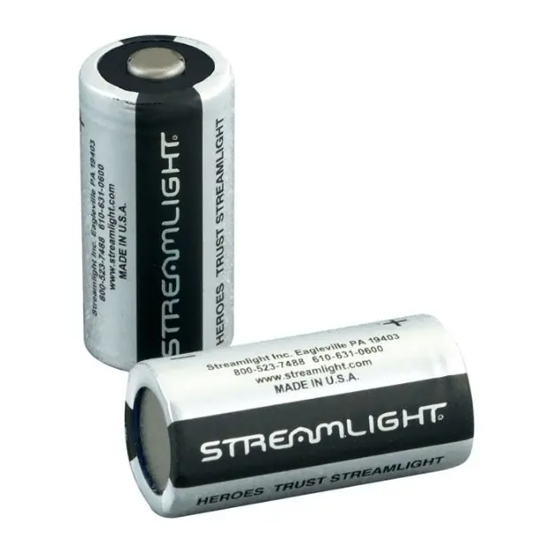 Streamlight Cr123a Batteries Lithium 2-Pack