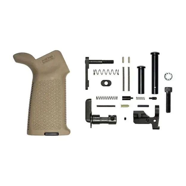 M5 Lower Parts Kit W/Moe Grip, No Fcg For Ar-308 Fde