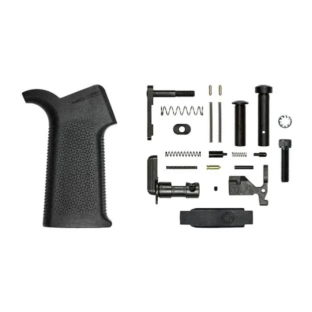 Lower Parts Kit W/Moe Sl Grip, No Fcg For Ar-15 Black