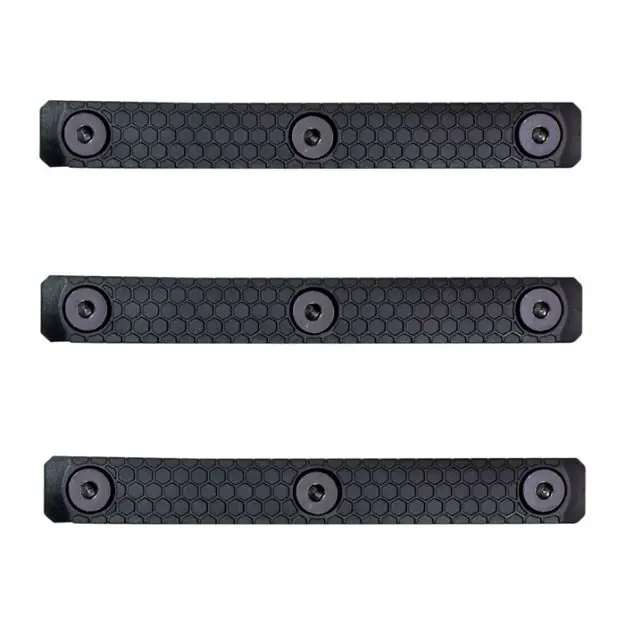 Slate Grip M-Lok Panels 3-Slot Black 3-Pack